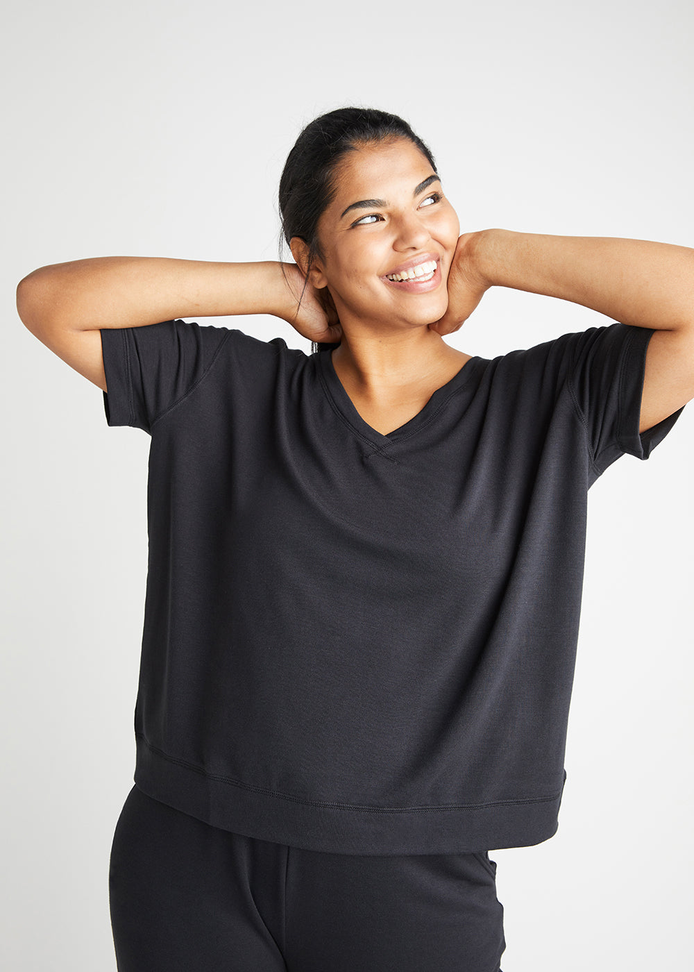 V neck Lounge Tee