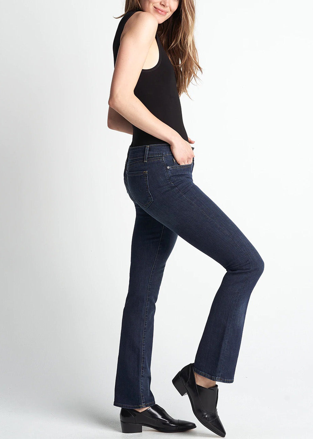 Slim Bootcut Jean from Yummie in 2 Year Fade  - 1
