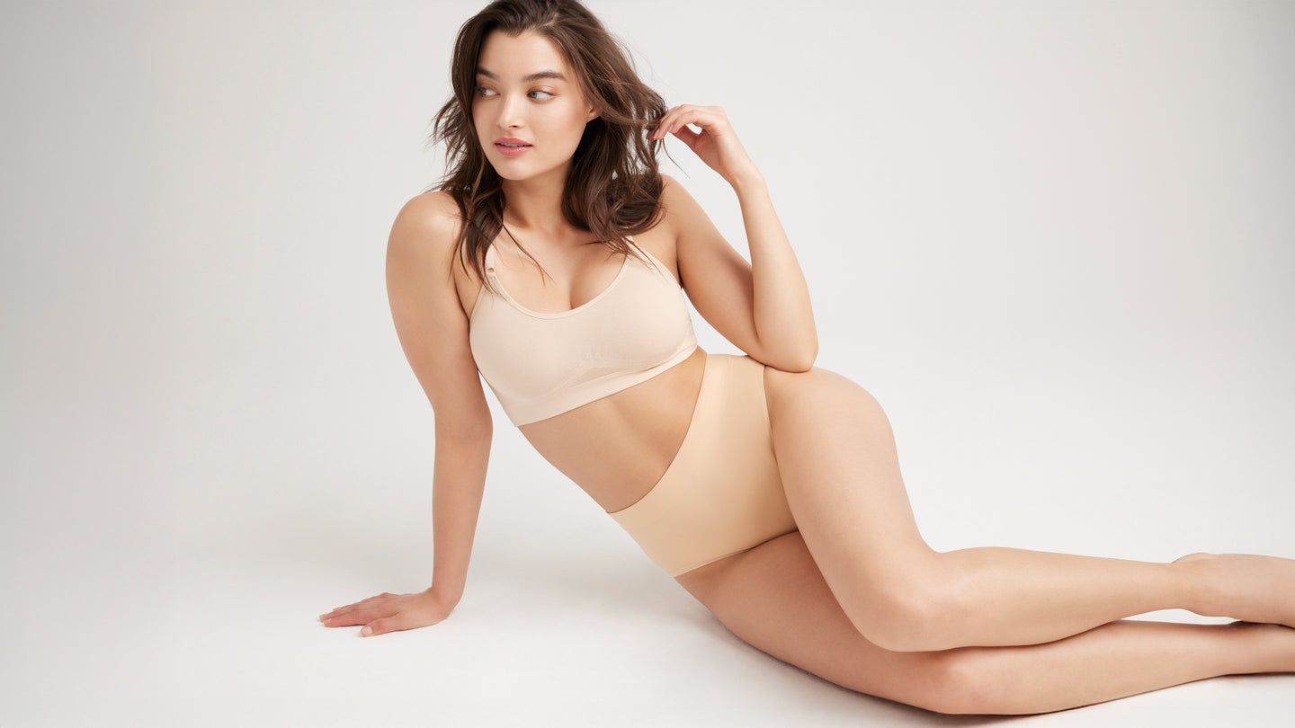 Nude Bras Nude Bralette Nude Strapless Bra Nude Bandeau Bra yummie – Yummie