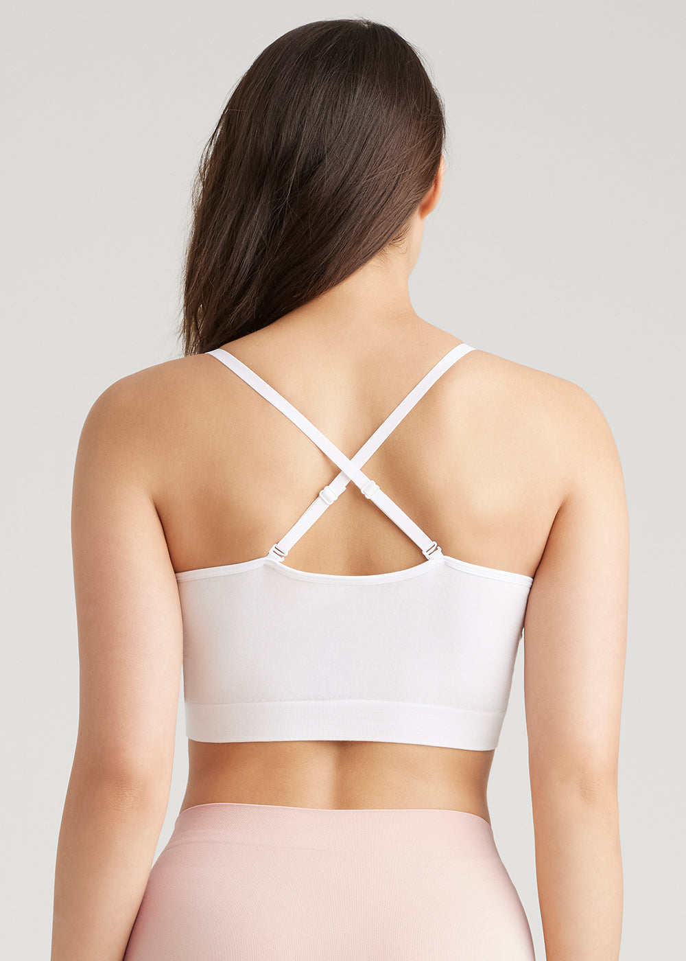 The Curvy Sports Bra, C Logo  Curvy, Sports bra, Heather white