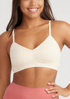 V-Neck Bralette w/ Removable Pads - Nude from Yummie in Nude - 1