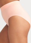 Non-Shaping Retro Brief from Yummie in Peachskin - 1