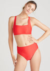 Gaia High Waist Bikini Bottom Swimsuit from Yummie in Gaia High Waist Bikini Bottom Swimsuit - 6