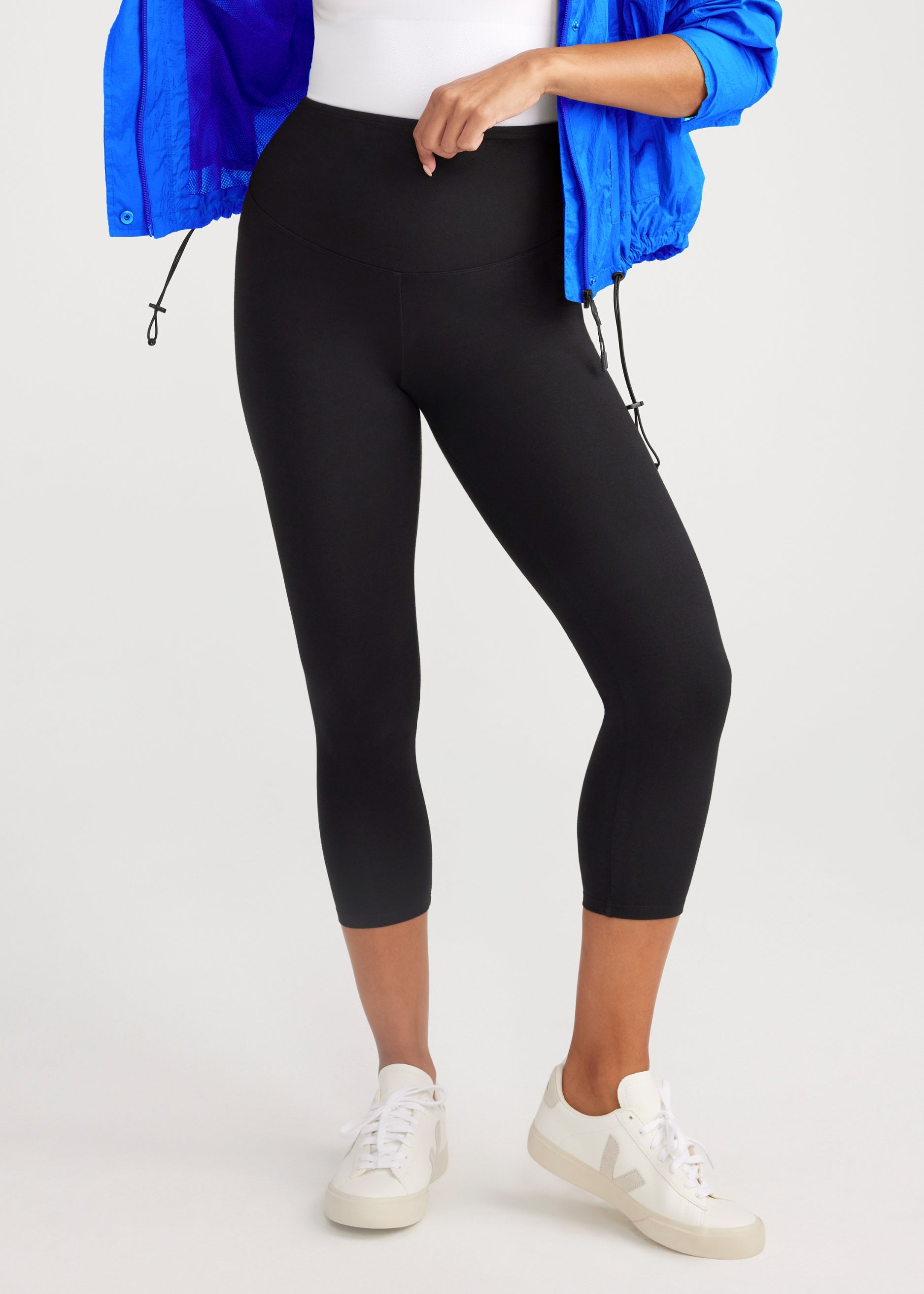 Ankle-Length Essential Stretch Legging | Roaman's