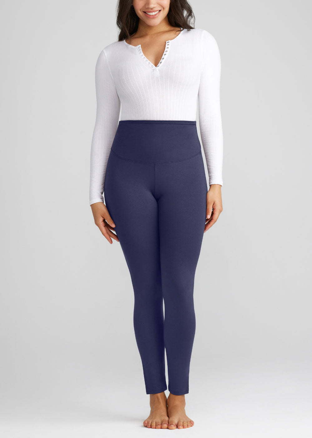 Yummie Seamless Skimmer Washed Moto Shaping Leggings - Leggings from   UK