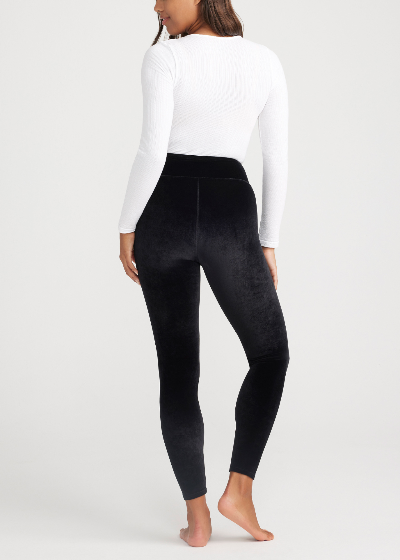 Yummie Yummie,Velvet Shaping Legging in Black – Garbolino Boutique