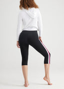 Black with Blackberry/White Stripe | 5' 10” | S