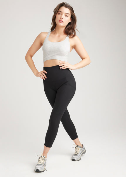 Yummie Seamless Skimmer Washed Moto Shaping Leggings - Leggings