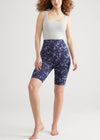Mel Shaping Biker Short - 360Sculpt™ Cotton from Yummie in Eclipse Blue Camo - 3