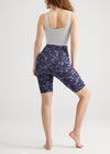 Mel Shaping Biker Short - 360Sculpt™ Cotton from Yummie in Eclipse Blue Camo - 4
