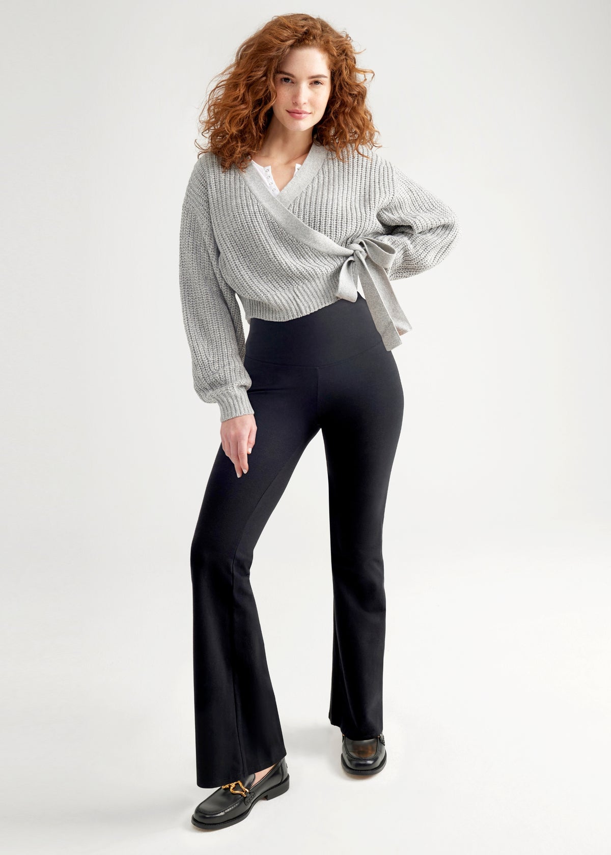 Susie Flare Shaping Legging - Cotton Stretch | Yummie