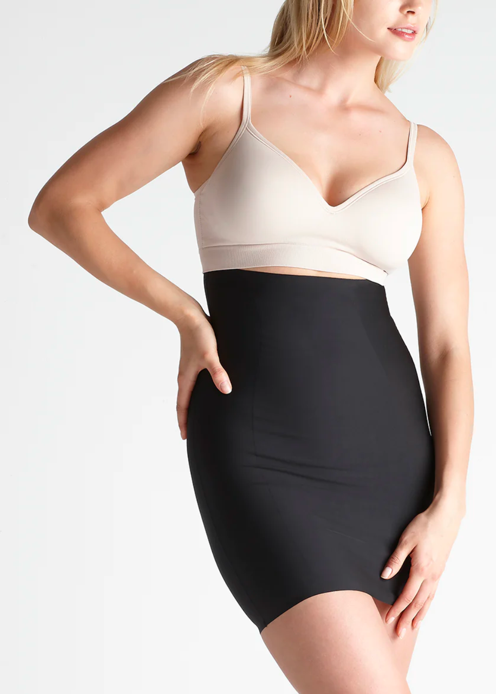 Hidden Curves Firm Shaping High Waist Skirt Slip