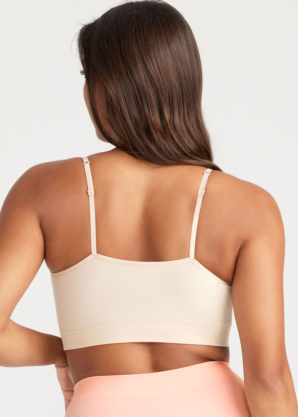 Nude Audrey Wire-Free Bralette: Buttery Soft Comfort, Moisture