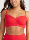 Audrey Wire Free Unlined Bralette - Yummie SoftServe™ - Salsa from Yummie in Salsa - 1