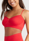 Audrey Wire Free Unlined Bralette - Yummie SoftServe™ - Salsa from Yummie in Salsa - 2