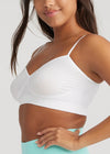 Audrey Wire Free Unlined Bralette - Yummie SoftServe™ - White from Yummie in White - 2