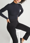 Madelyn Mock Neck Shaping Bodysuit - Yummie SoftServe™ - Black from Yummie in Black - 2