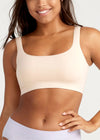 Tanya Bralette w/ Removable Pads - Yummie SoftServe™ - Frappe from Yummie in Frappe - 1