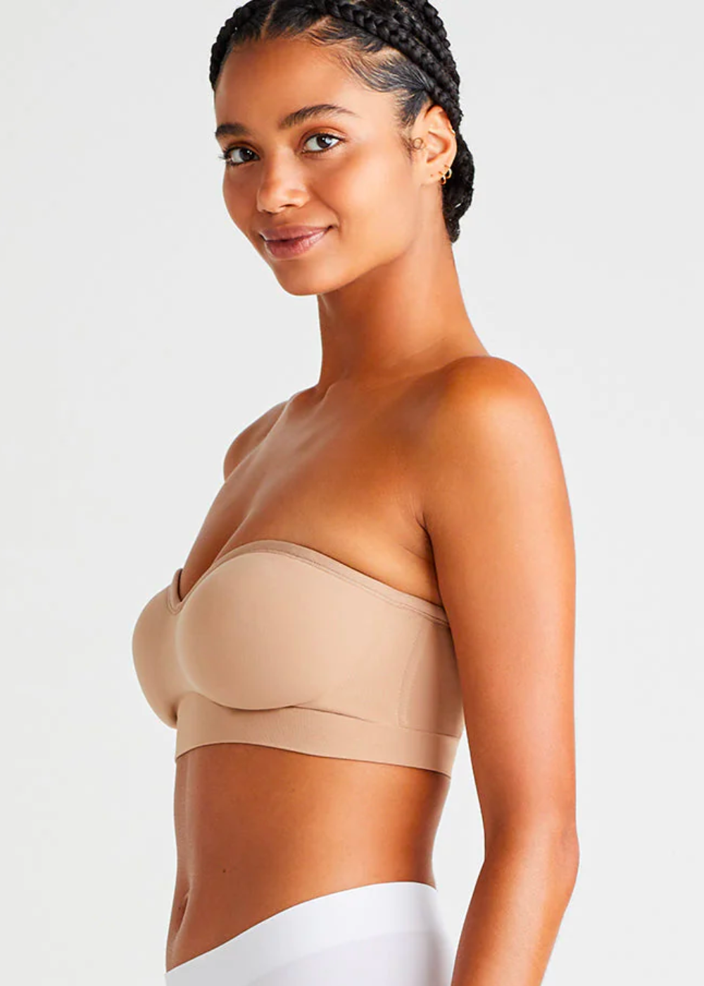 Yummie Peyton Strapless Convertible Bra Almond XS