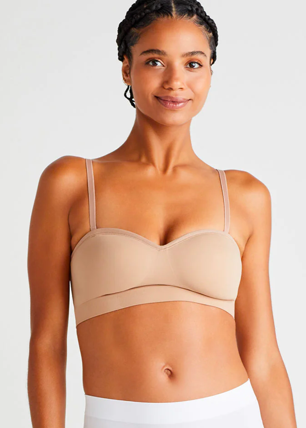 Yummie Peyton Strapless Convertible Bra Almond XS