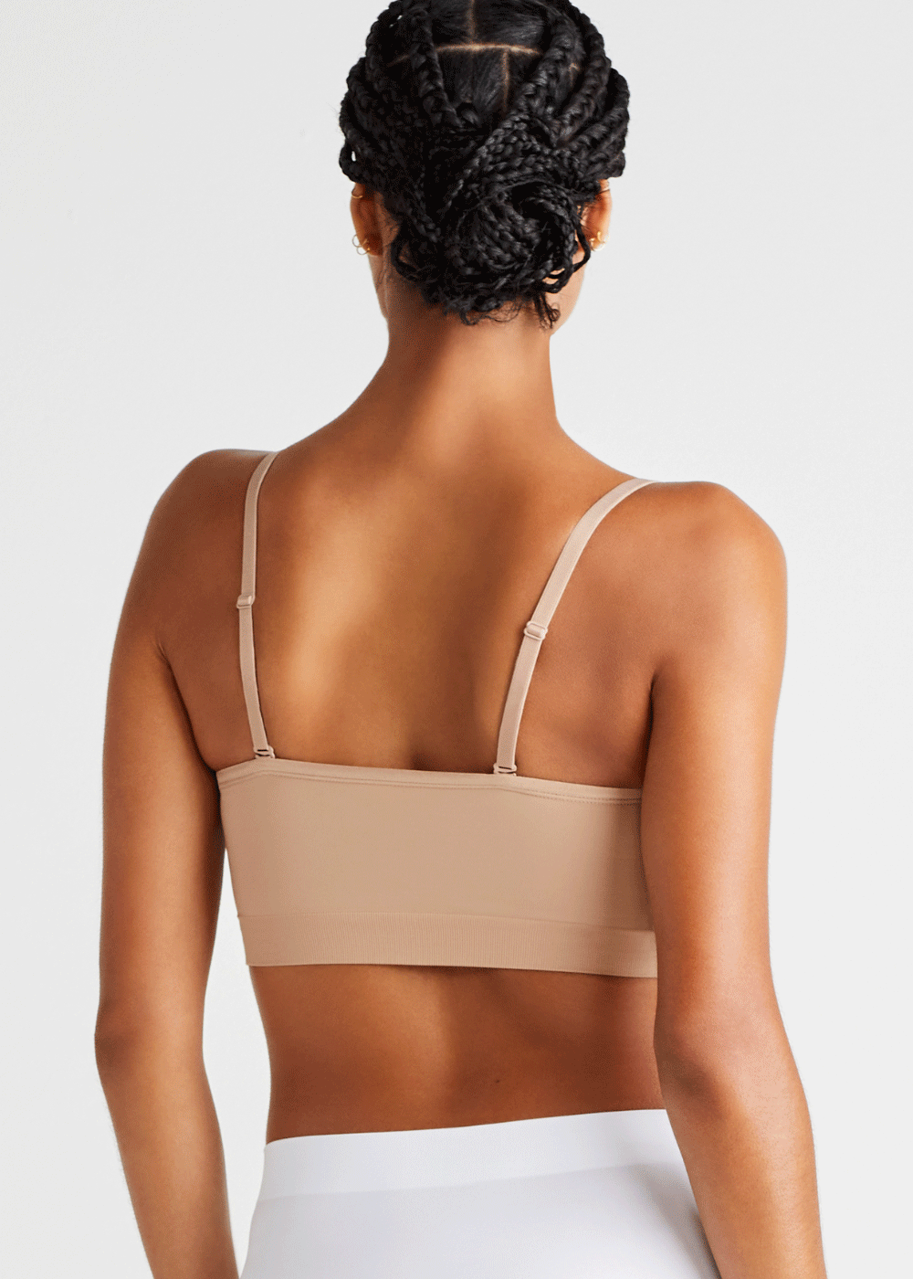 Peyton Contour Strapless Convertible Bra in Almond | yummie