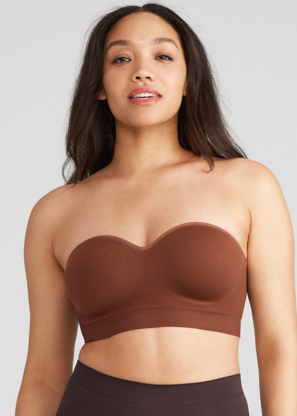 Peyton Contour Strapless Convertible Bra from Yummie in Copper Glow  - 1