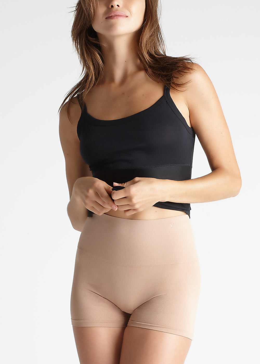 Ultralight Seamless Shaping Short in Almond | yummie