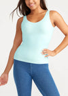2-Way Shaping Tank Top - Yummie SoftServe™ - Beached Glass from Yummie in Beached Glass - 1