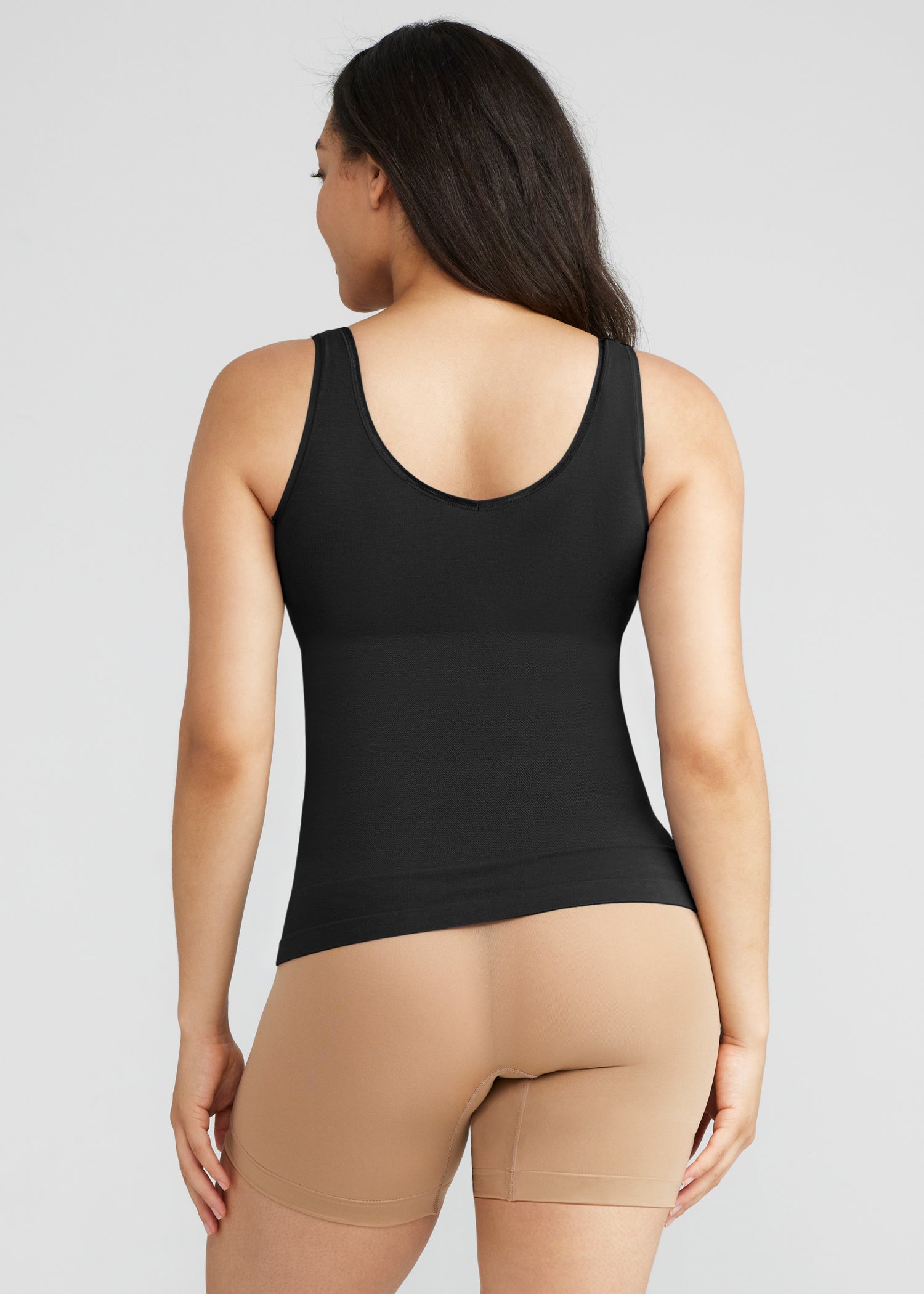 Women's Stretch Tank Bodysuit - Auden™ Brown XL