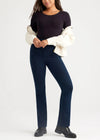 Long Sleeve Shaping Thong Bodysuit - Yummie SoftServe™ - Black from Yummie in Black - 2