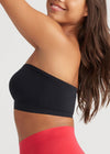 Bandeau Bra w/ Removable Pads - Black from Yummie in Black - 6