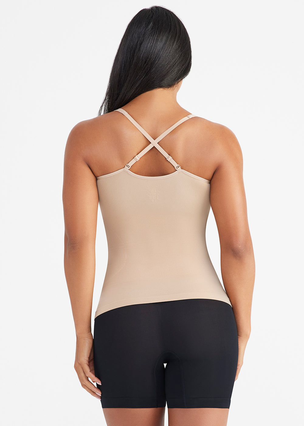 Nude Seamless Firm Comfortable Cami Convertible Zoned Shaping