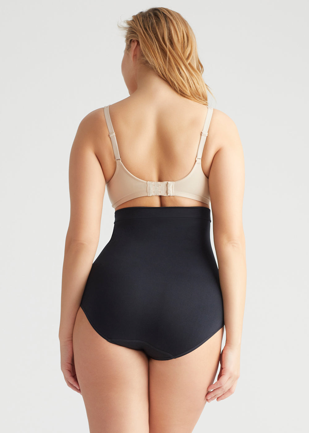 Yummie By Heather Thompson Grace Low Back Bustless Slip Black