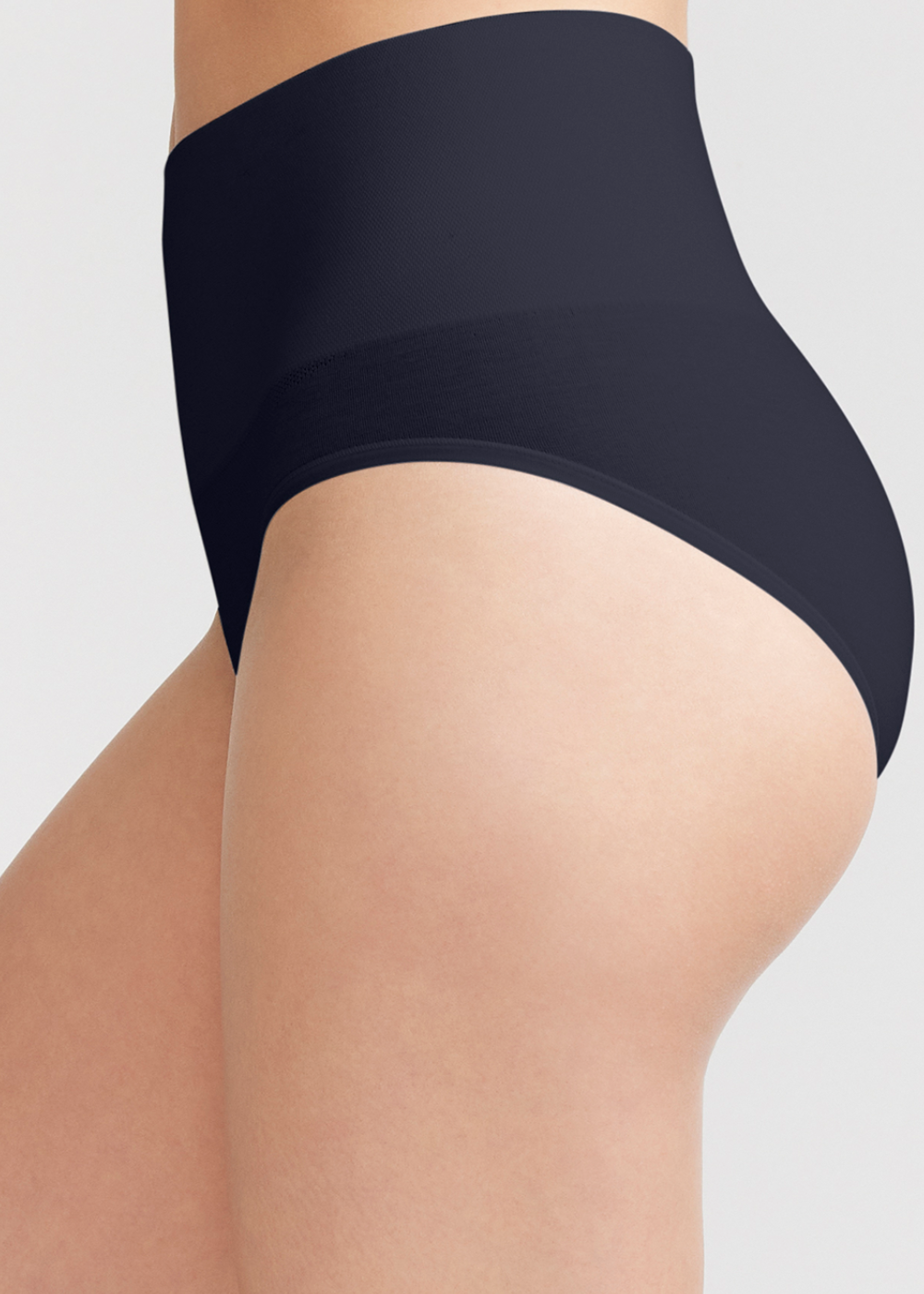 Joy Cotton Shaping Brief - Seamless from Yummie in Black  - 1