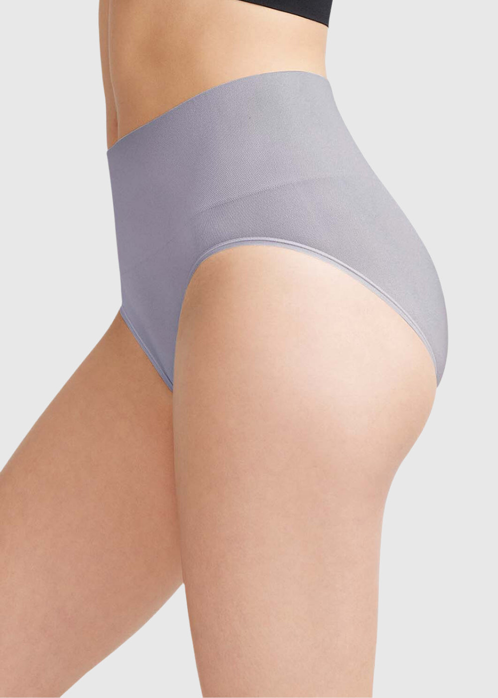 Sage Shaping Brief - Seamless from Yummie in Dapple Grey  - 1