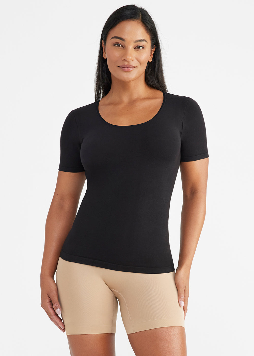 Holly Short Sleeve Shaping Top 360Sculpt™ Cotton