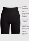 Rosie Shapewear Slip Short - 360Sculpt™ Cotton from Yummie in Black - 2