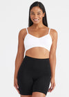 Brigitta Mid Waist Shapewear Thigh Shaper - Yummie SoftServe™ from Yummie in Black - 2