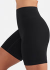 Brigitta Mid Waist Shapewear Thigh Shaper - Yummie SoftServe™ from Yummie in Black - 1