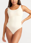 Ivy Shapewear Thong Bodysuit - Nude from Yummie in Nude - 1