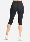 Talia Crop Shaping Legging w/ Pockets - 360Sculpt™ Cotton from Yummie in Black - 18