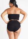 Bandeau Bra w/ Removable Pads - Black from Yummie in Black - 4